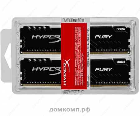 Kingston HyperX FURY Black [HX426C16FB3K2/16] 16 ГБ